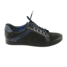 Nikopol Chaussures de sport pour hommes le noir bleu marin