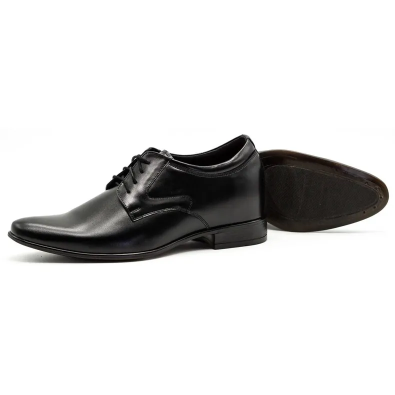 Olivier Visiter les chaussures pour hommes P11 en augmentation le noir