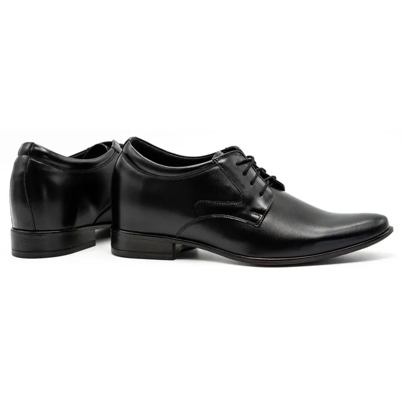 Olivier Visiter les chaussures pour hommes P11 en augmentation le noir