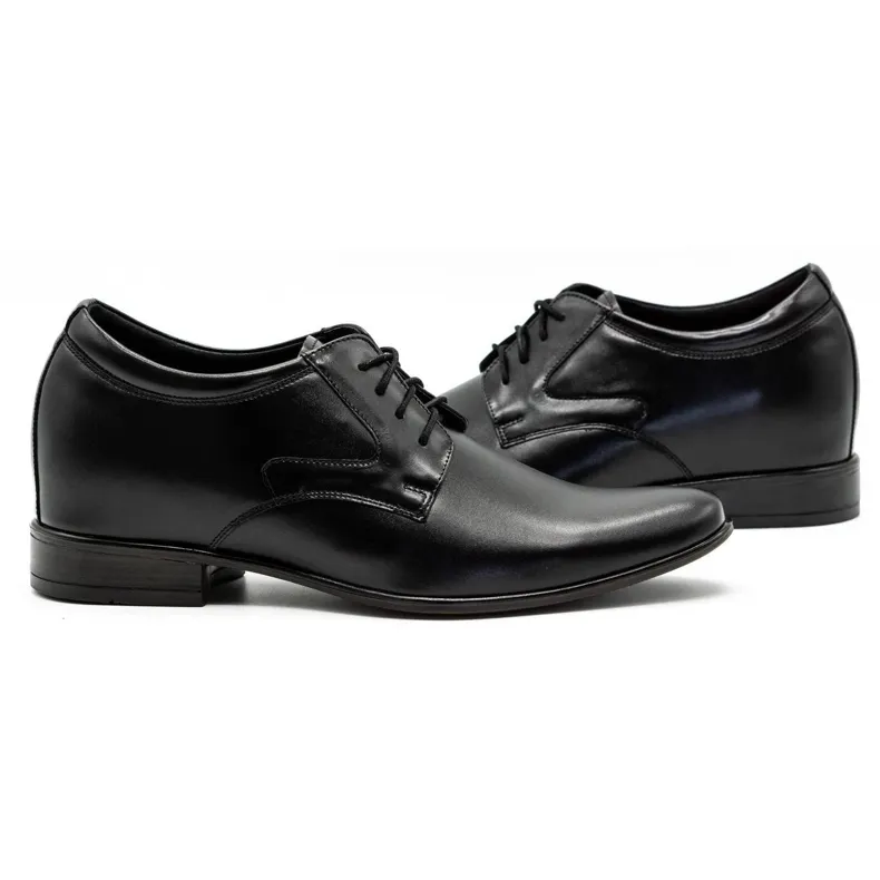 Olivier Visiter les chaussures pour hommes P11 en augmentation le noir