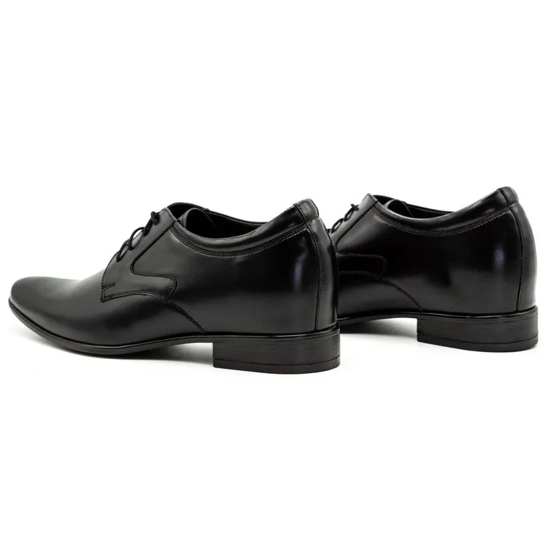 Olivier Visiter les chaussures pour hommes P11 en augmentation le noir