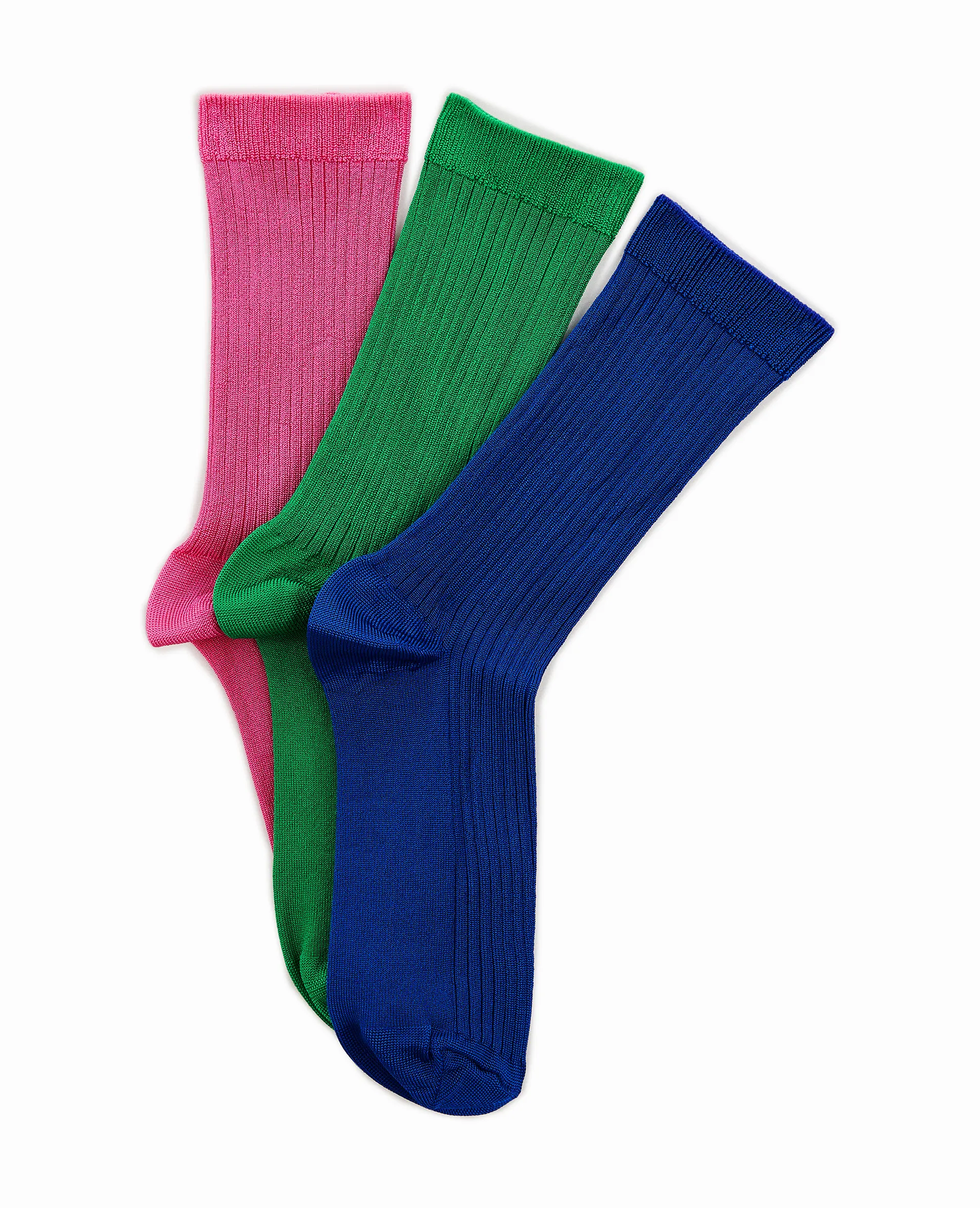 Paire de chaussettes en maille brillante