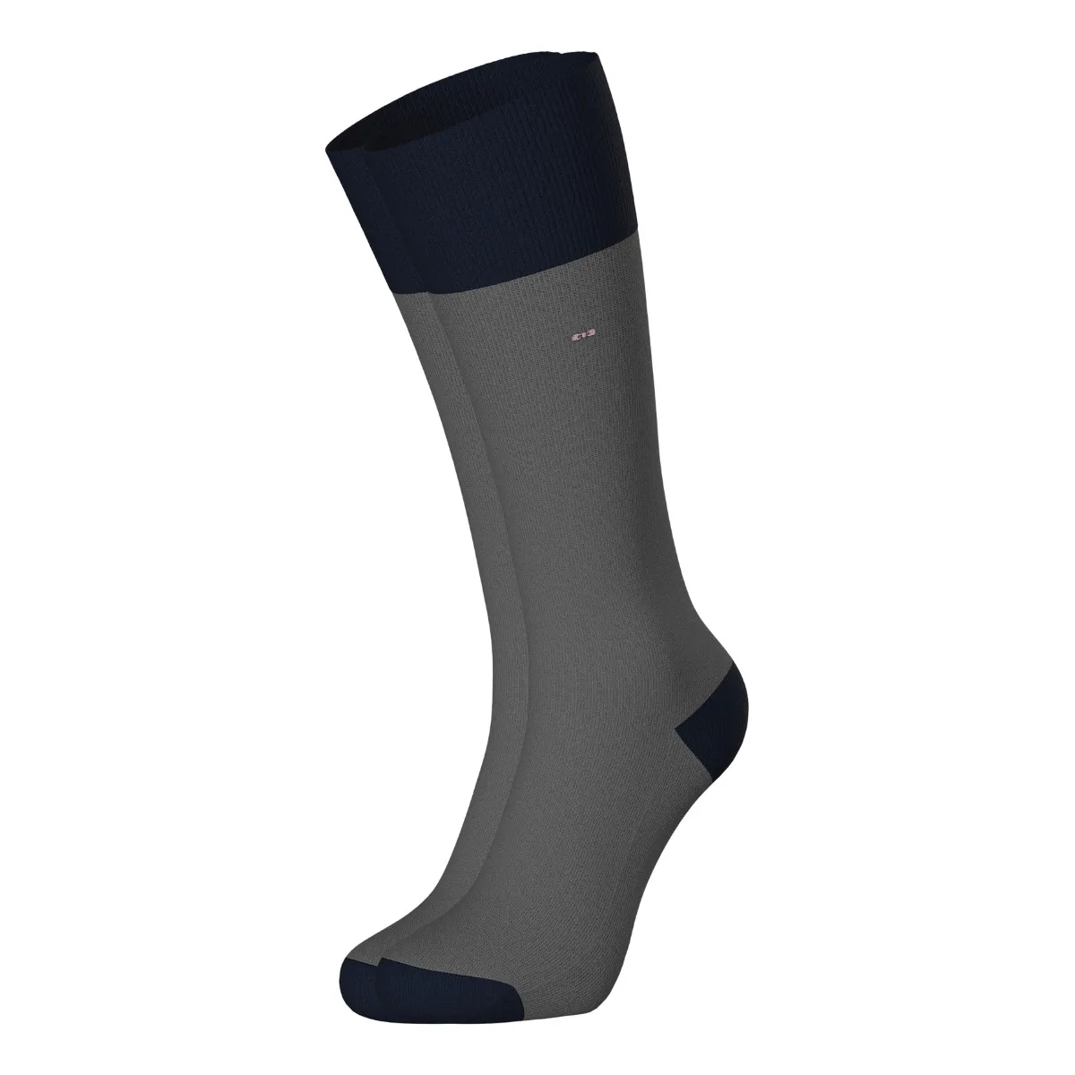 Paire de chaussettes homme mi-hautes gris en laine par Eden Park