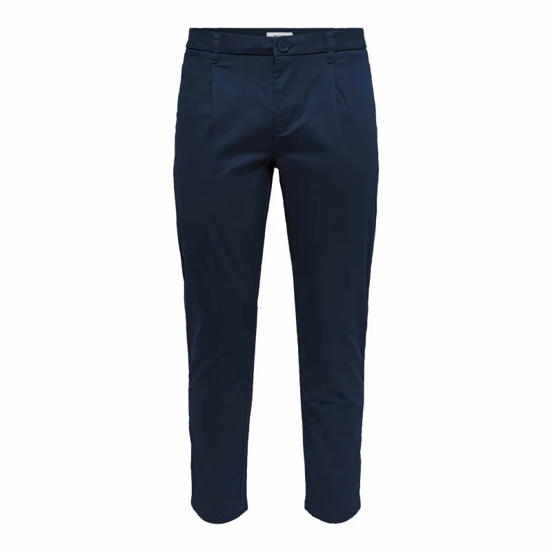 Pantalon chino à pinces Homme ONLY AND SONS à prix dégriffé ! | 