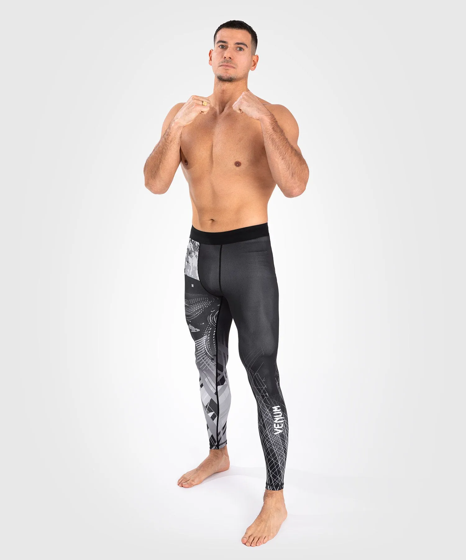 Pantalon de compression Venum Gorilla Jungle - Noir/Blanc