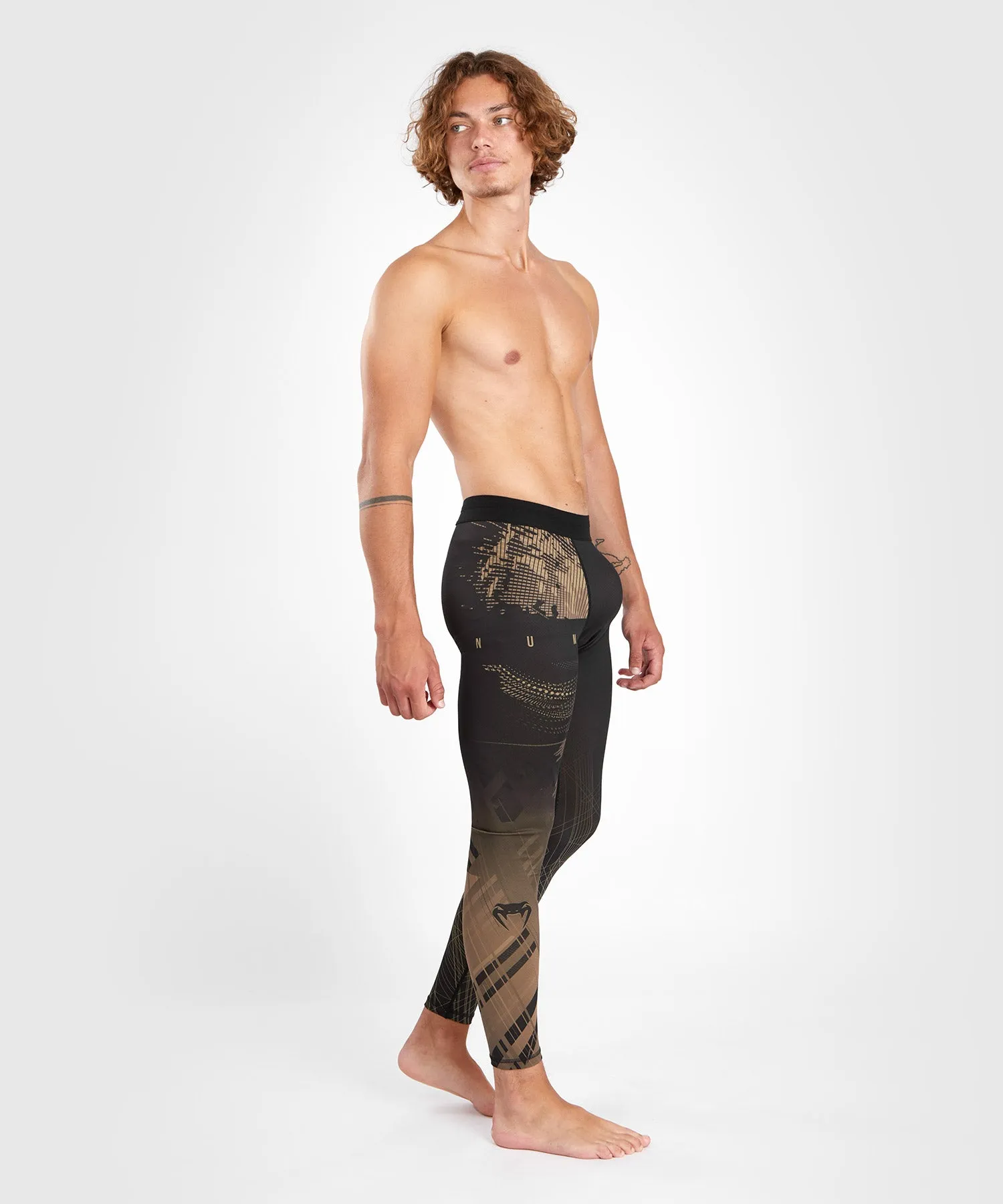 Pantalon de compression Venum Gorilla Jungle - Noir/Sable