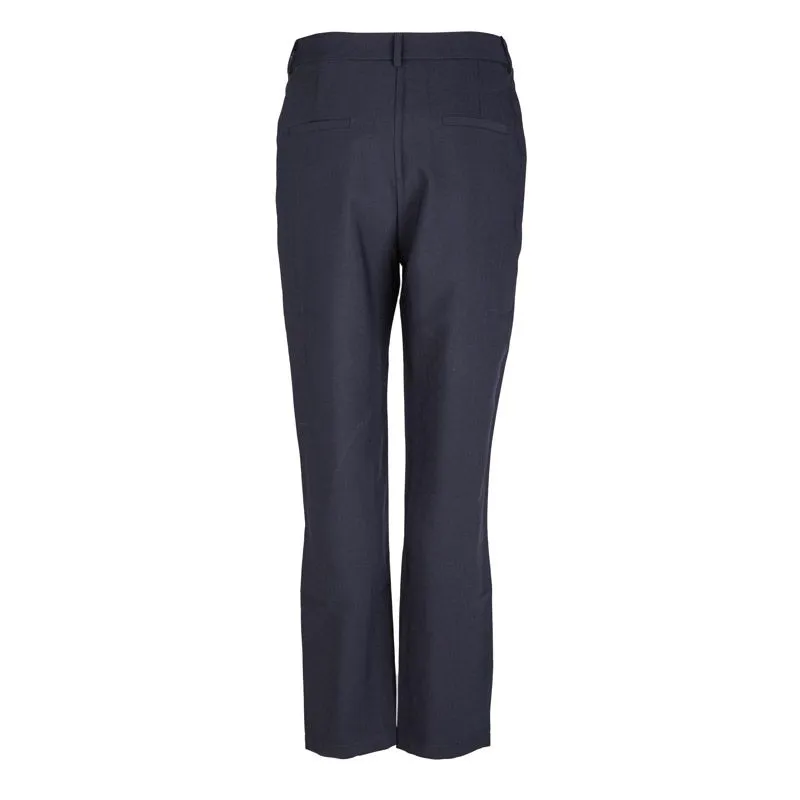 Pantalon à pinces aris marine Femme LA PETITE ETOILE à prix dégriffé 