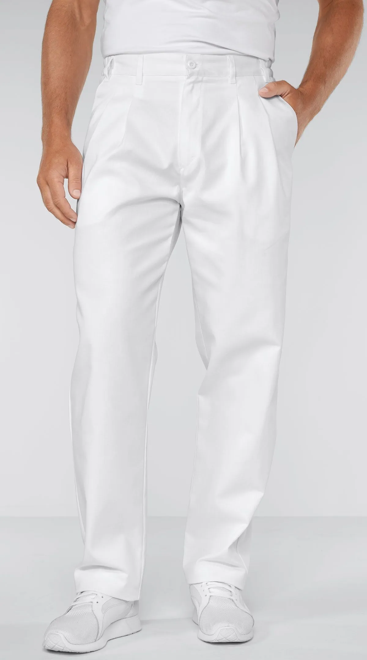 Pantalon à pinces, disponible en 2 longueurs