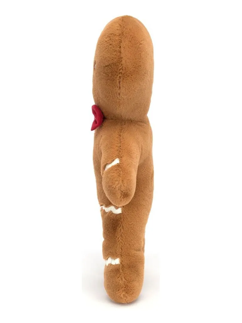 Peluche Jolly Gingerbread Fred Huge - Dimensions : h : 52 cm - Marron