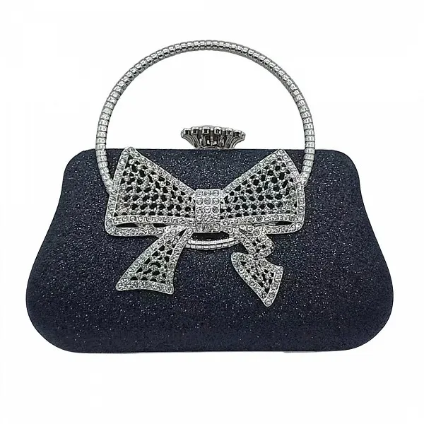 Pochette de jour en diamant pour femme, mini sac à main de luxe, sac à main de banquet, sacs à main élégants, portefeuilles de R