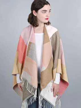 Poncho Wela - Fabriqué en France - Beige