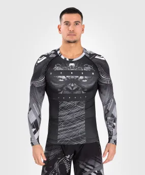 Rashguard Manches Longues Venum Gorilla Jungle - Noir/Blanc