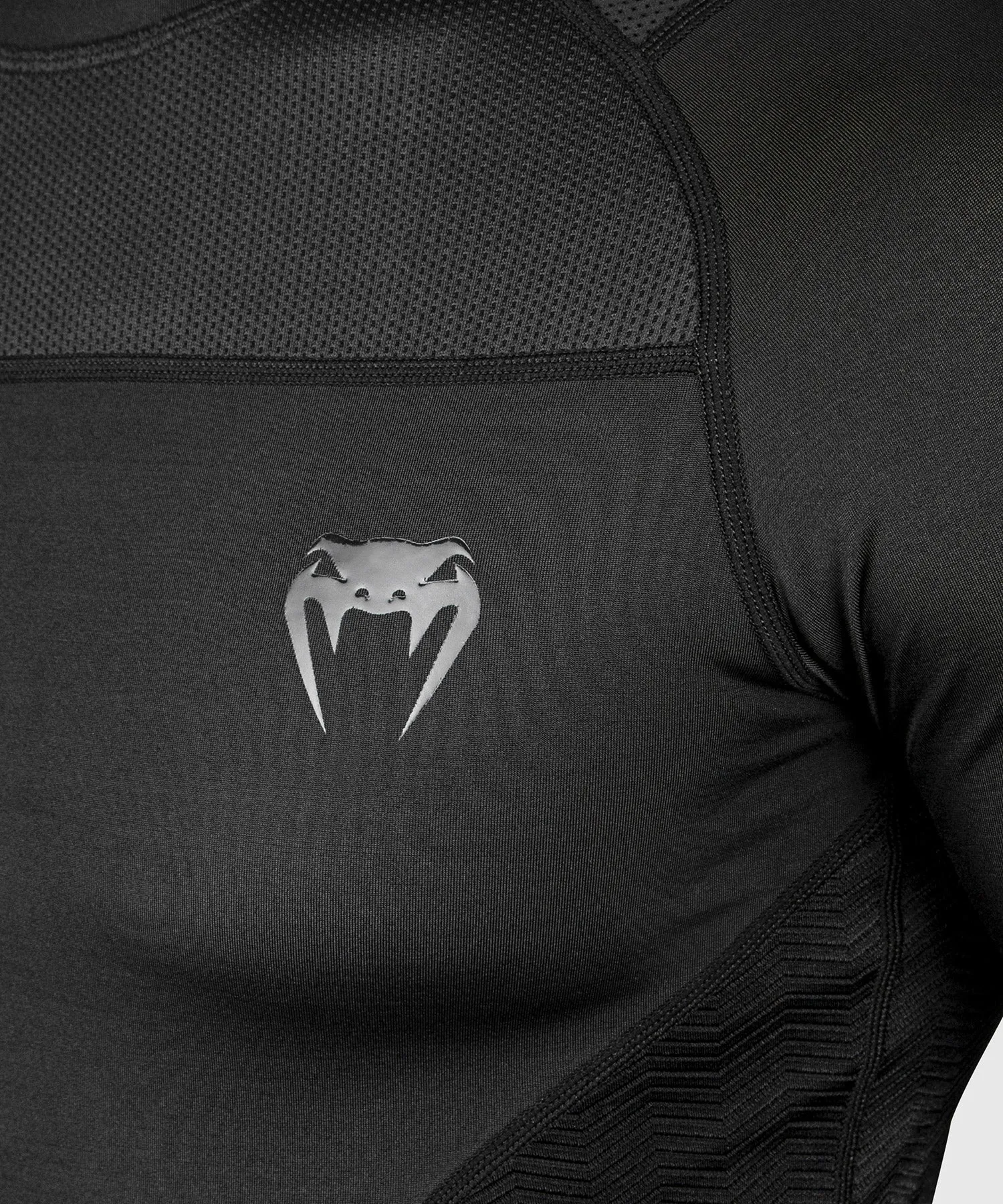 Rashguard Venum G-Fit - Manches Longues - Noir