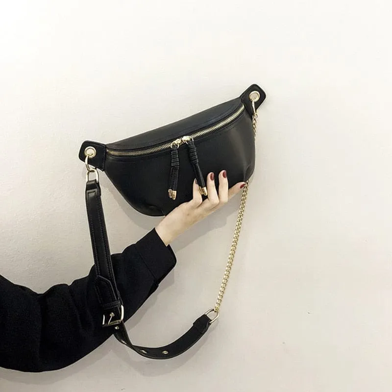 Rianna - Sac en cuir pour femme Banana