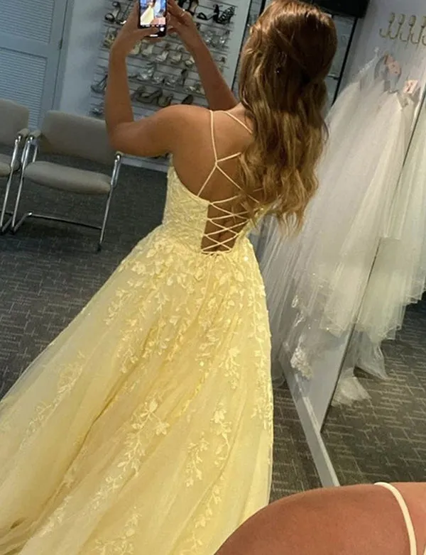 Robe de Bal Longue Princesse avec Broderie