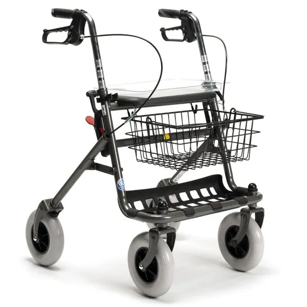 Rollator 4 roues 286I Gris VERMEIREN - ATPM Services