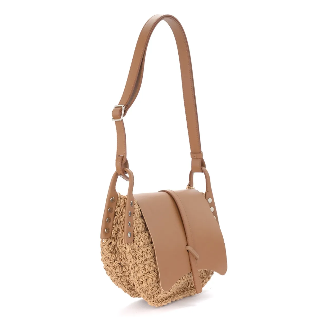 Sac porté épaule Zanellato Amina Verga D'Oro Luxethic beige