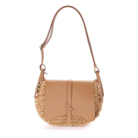 Sac porté épaule Zanellato Amina Verga D'Oro Luxethic beige