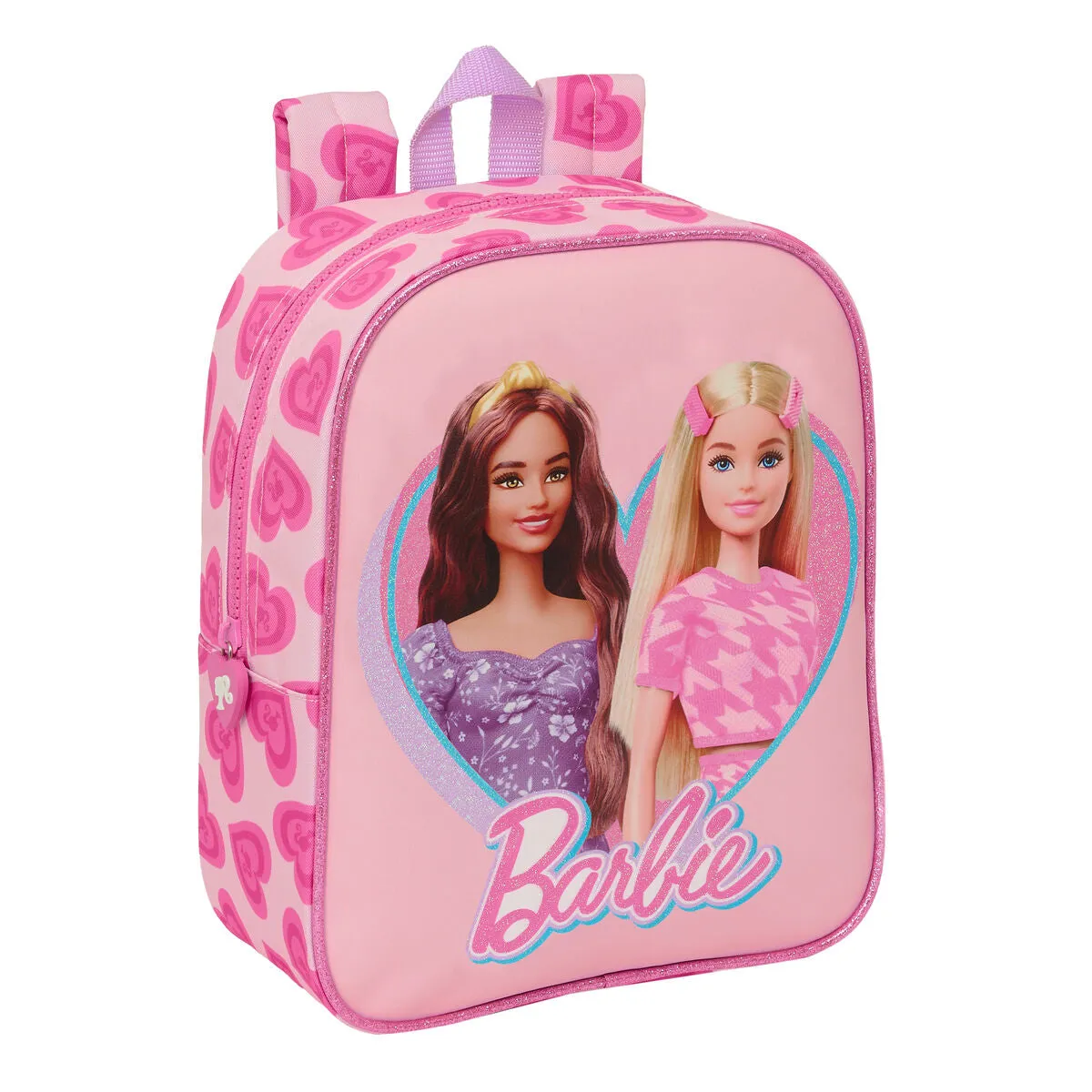 Sac à dos enfant Barbie Love Rose