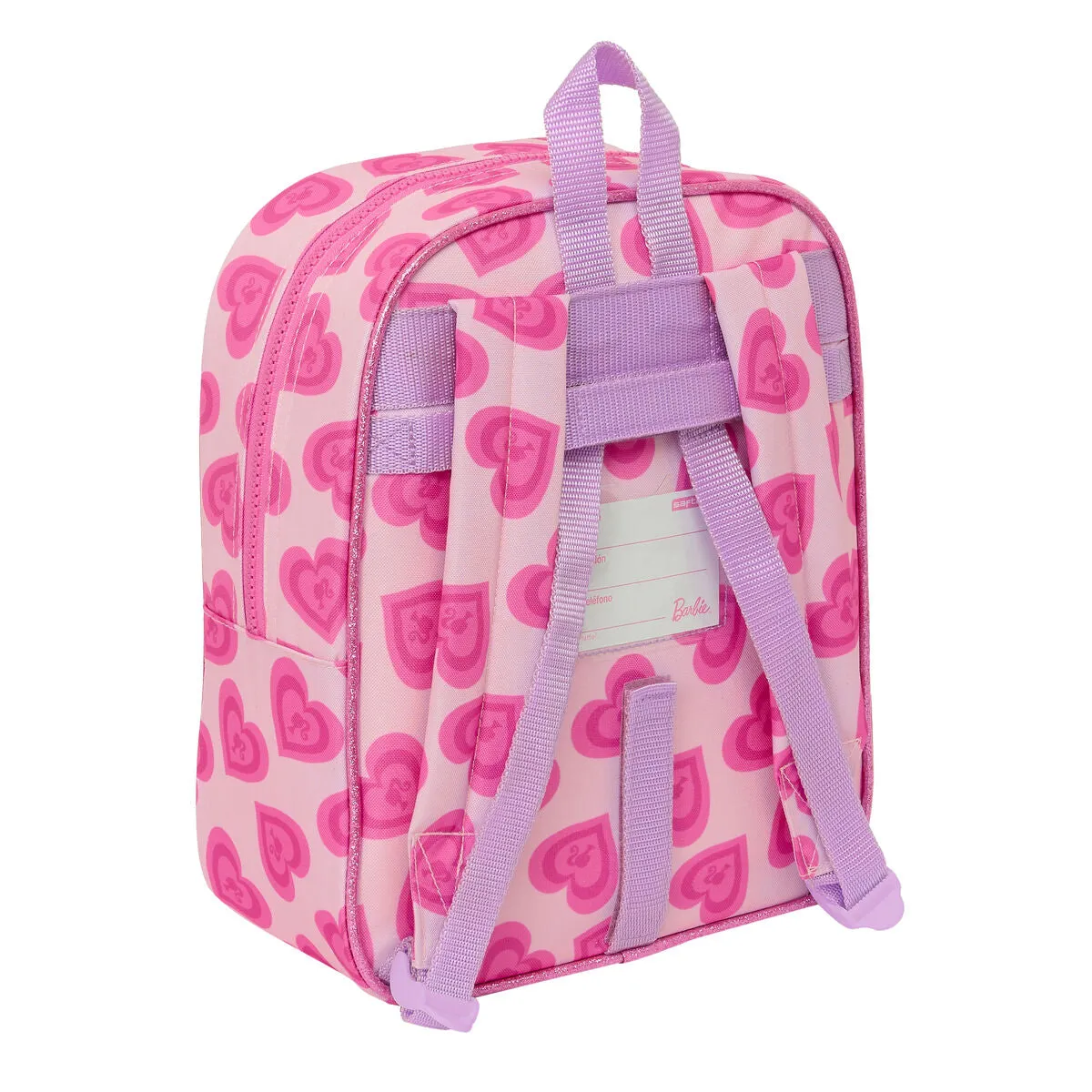 Sac à dos enfant Barbie Love Rose