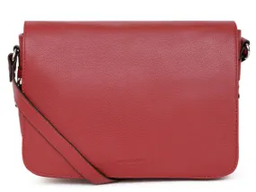 sac à main cuir femme rouge foncé