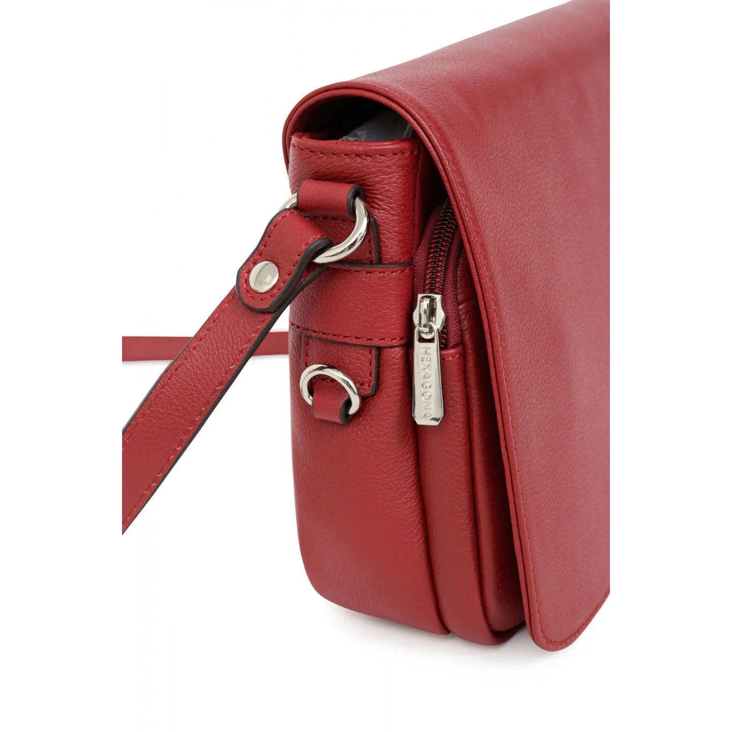 sac à main cuir femme rouge foncé