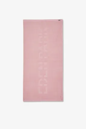 Serviette de sport rose