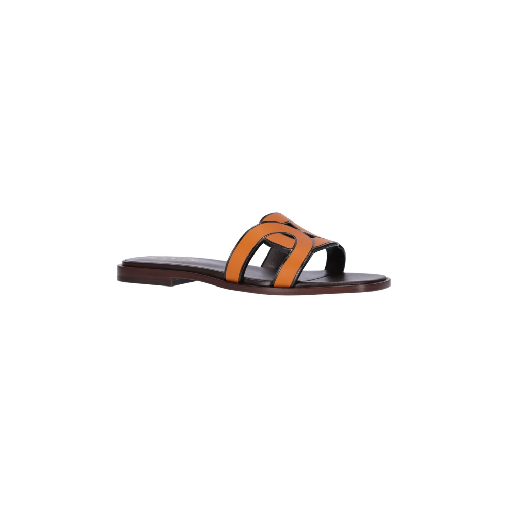 Sliders Orange Vibrants pour Femmes Modernes