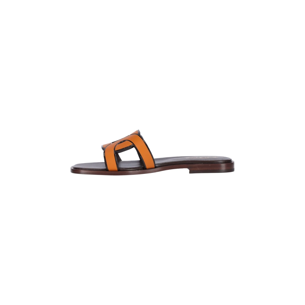 Sliders Orange Vibrants pour Femmes Modernes