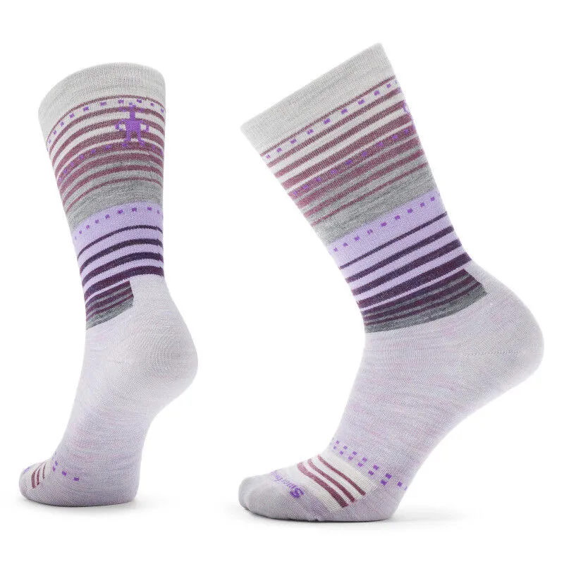 Smartwool Everyday Stitch Stripe Crew - Chaussettes en laine mérinos | Hardloop