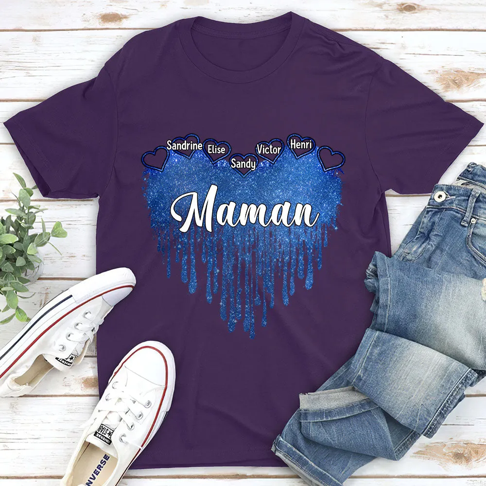 T-Shirt Personnalisé - Le Cœur De Maman