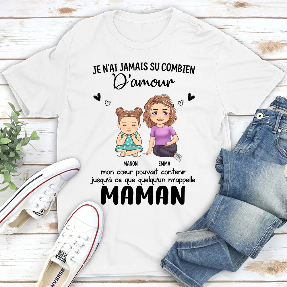 T-shirt Unisex Personnalisé - Je N‘ai Jamais Su