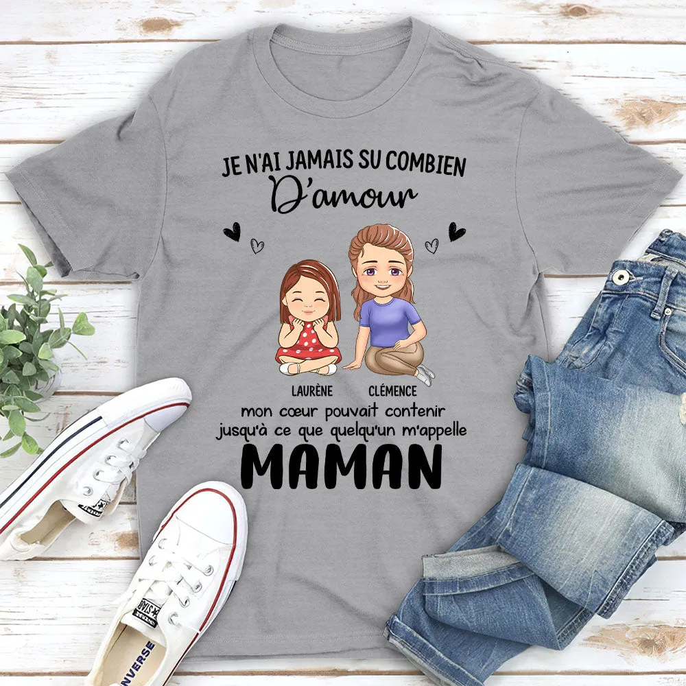 T-shirt Unisex Personnalisé - Je N‘ai Jamais Su