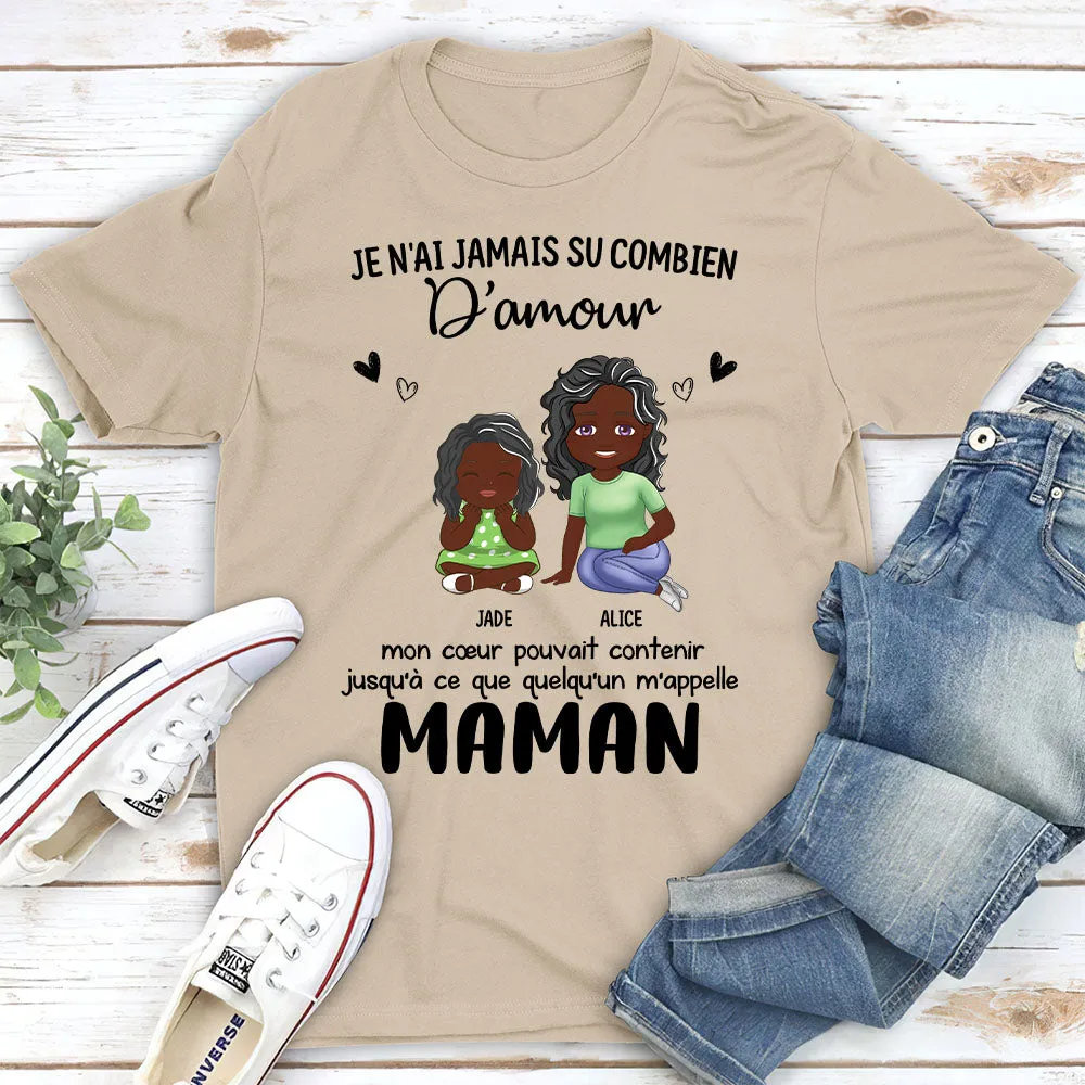 T-shirt Unisex Personnalisé - Je N‘ai Jamais Su