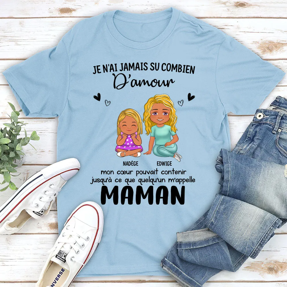 T-shirt Unisex Personnalisé - Je N‘ai Jamais Su