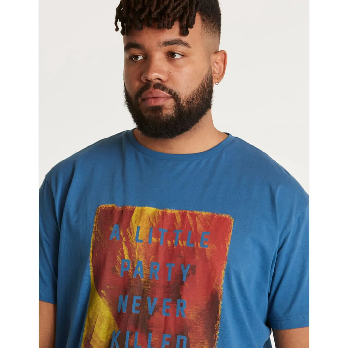 T-shirt à message Grande Taille pour Homme