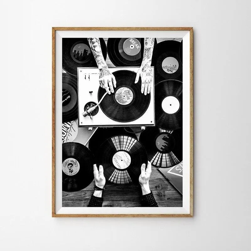 Tableau Vintage Noir Et Blanc