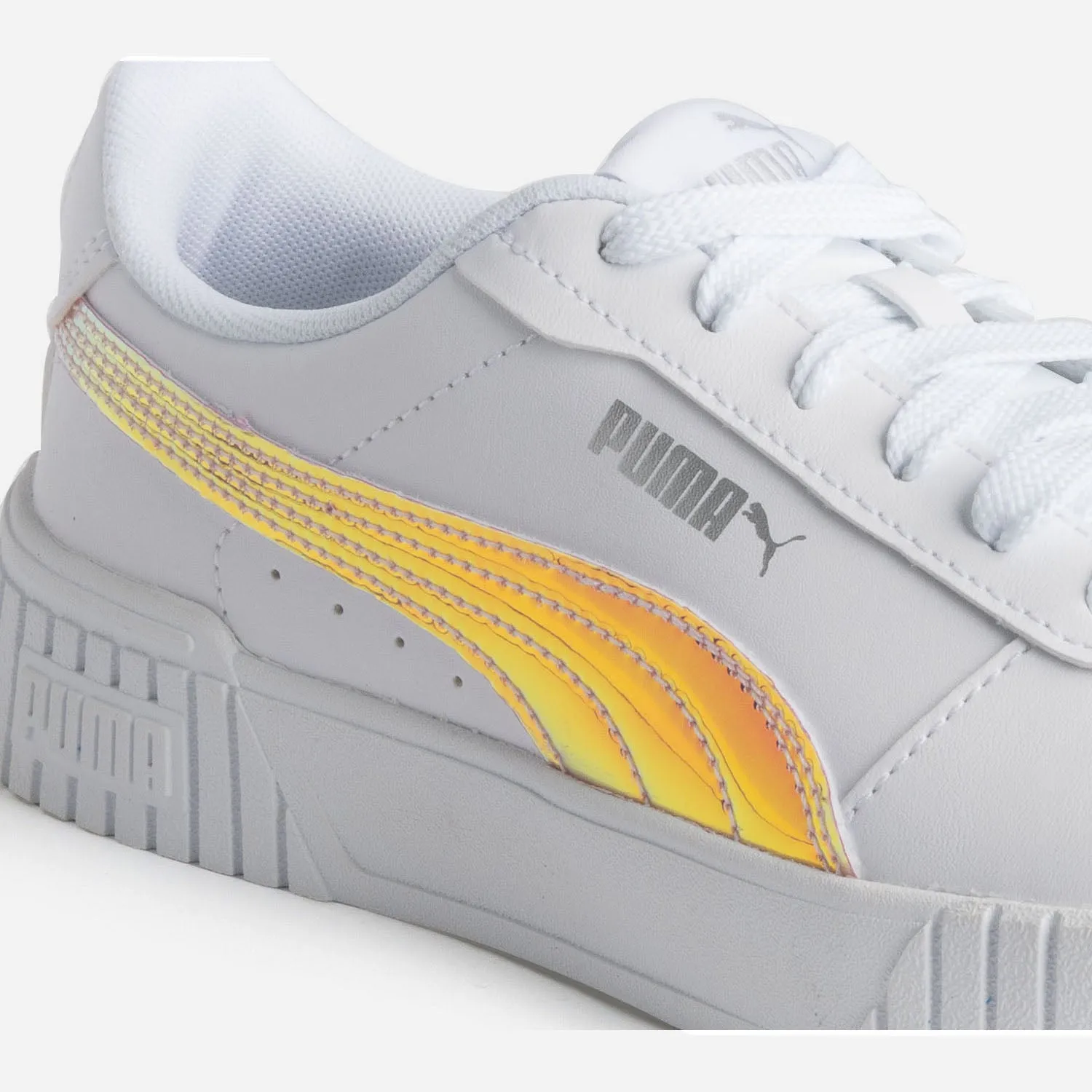 Tennis PUMA blanche et iridescente à plateforme - Chaussures de sport Sport | ERAM