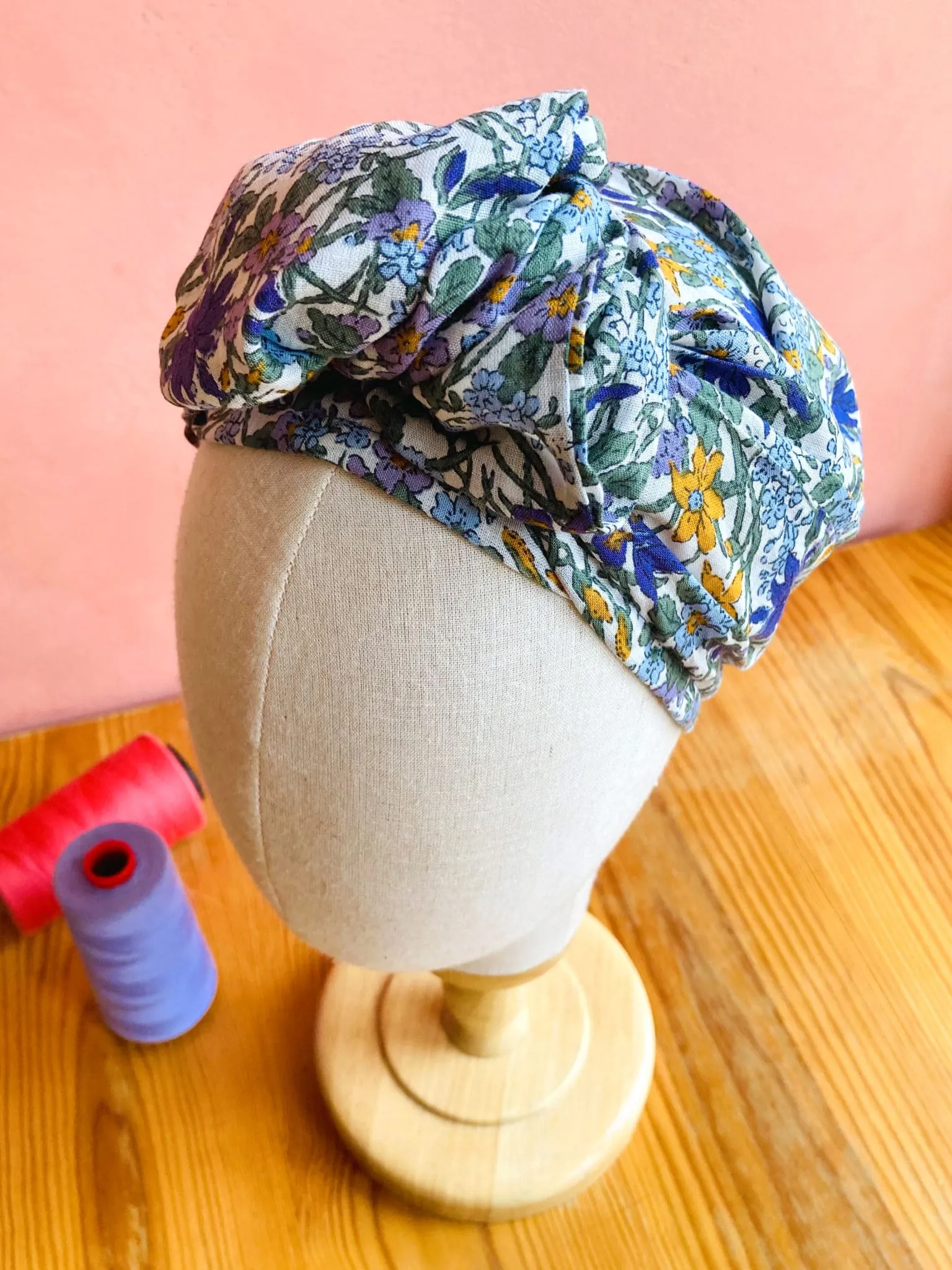 Turban pour chimiothérapie Liberty Chelsea fin et léger