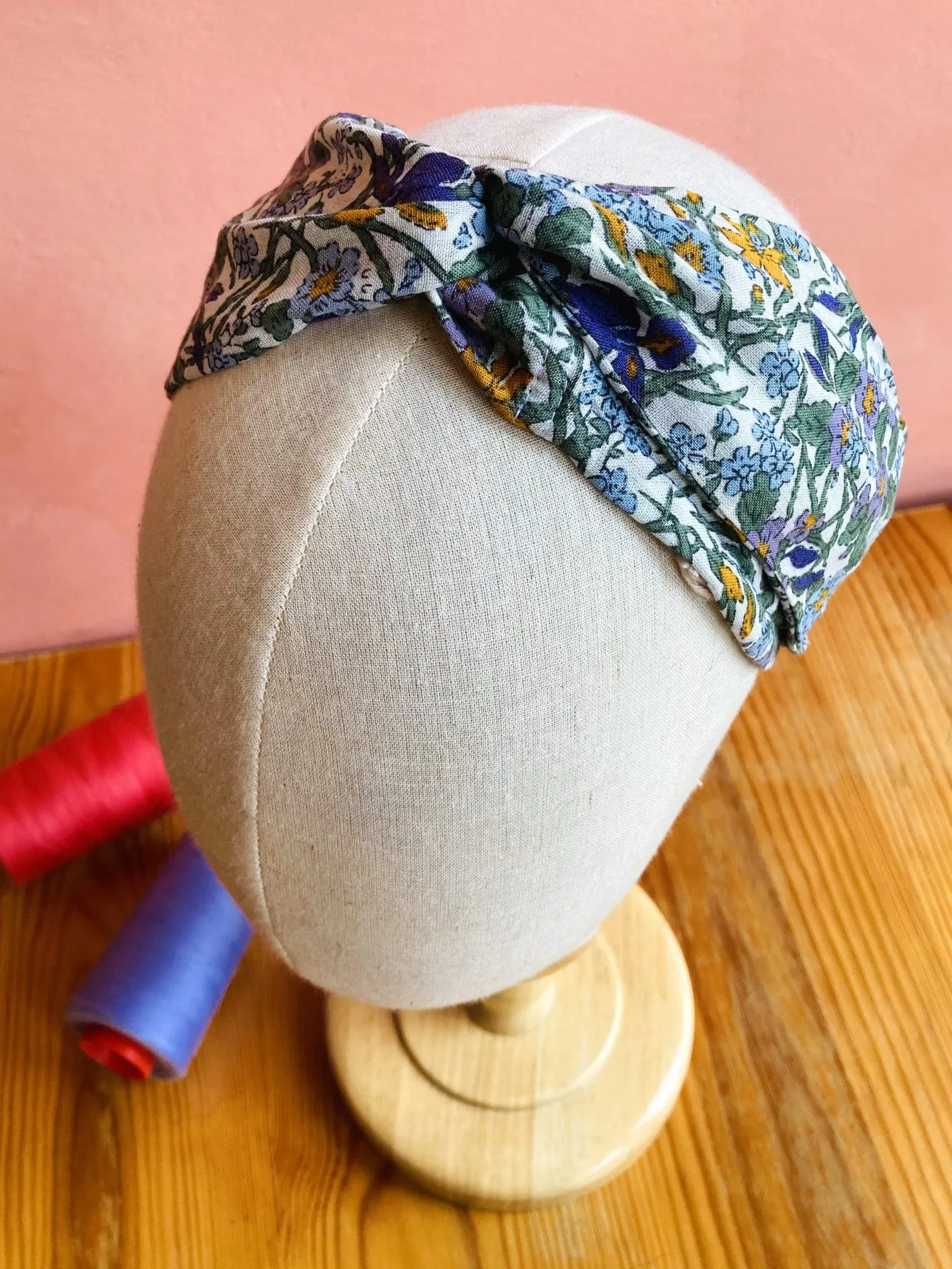 Turban pour chimiothérapie Liberty Chelsea fin et léger