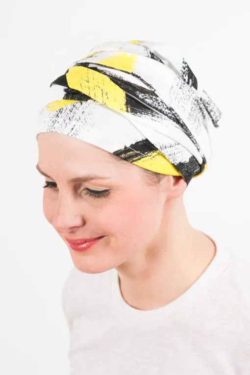 Turban pour chimiothérapie élastique et doux - Andy