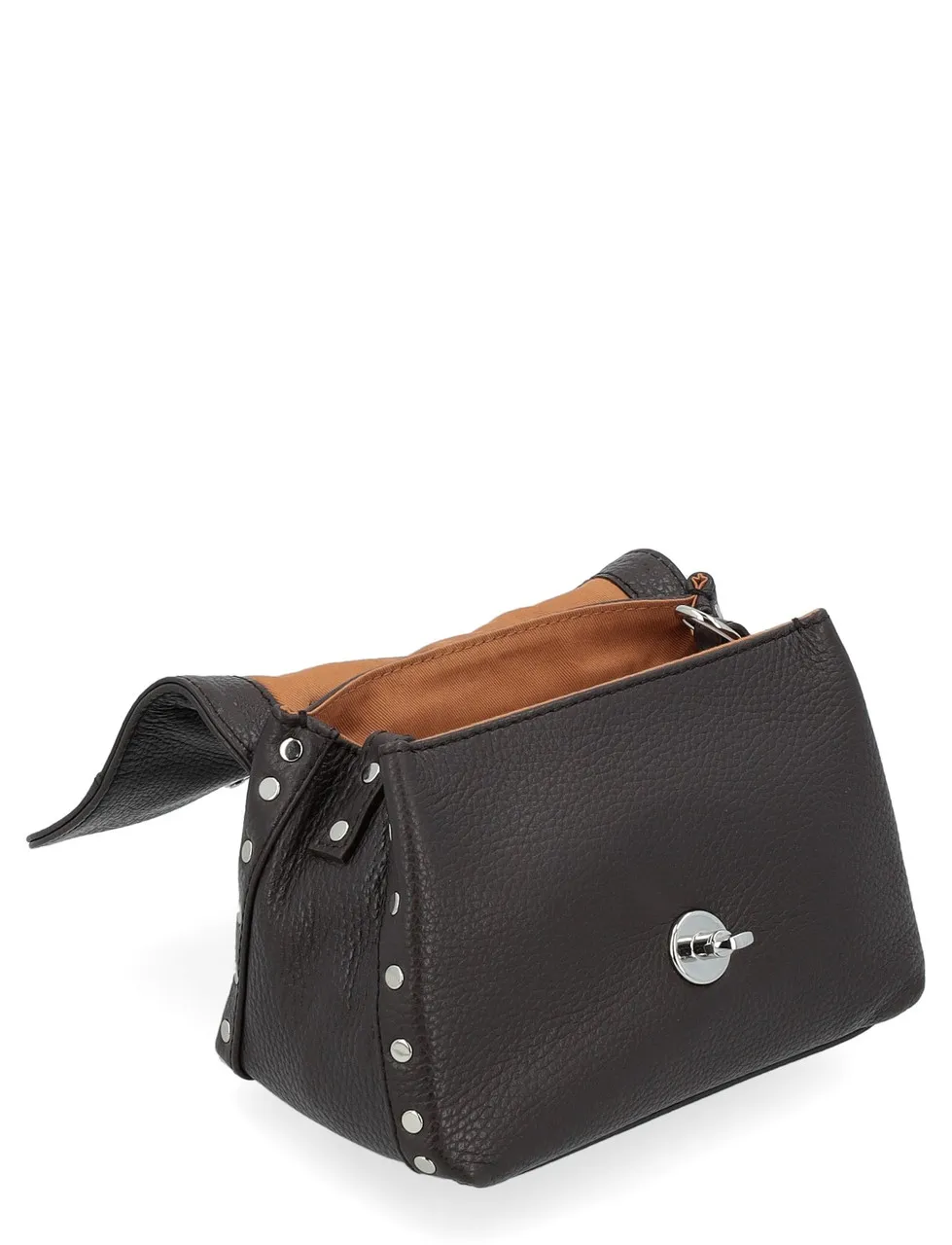 Zanellato Sac Postina Daily Baby en cuir grainé marron